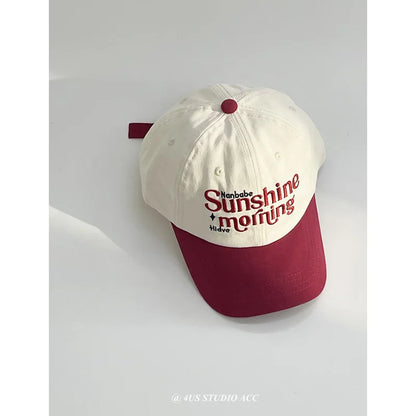Retro Letter Baseball Cap