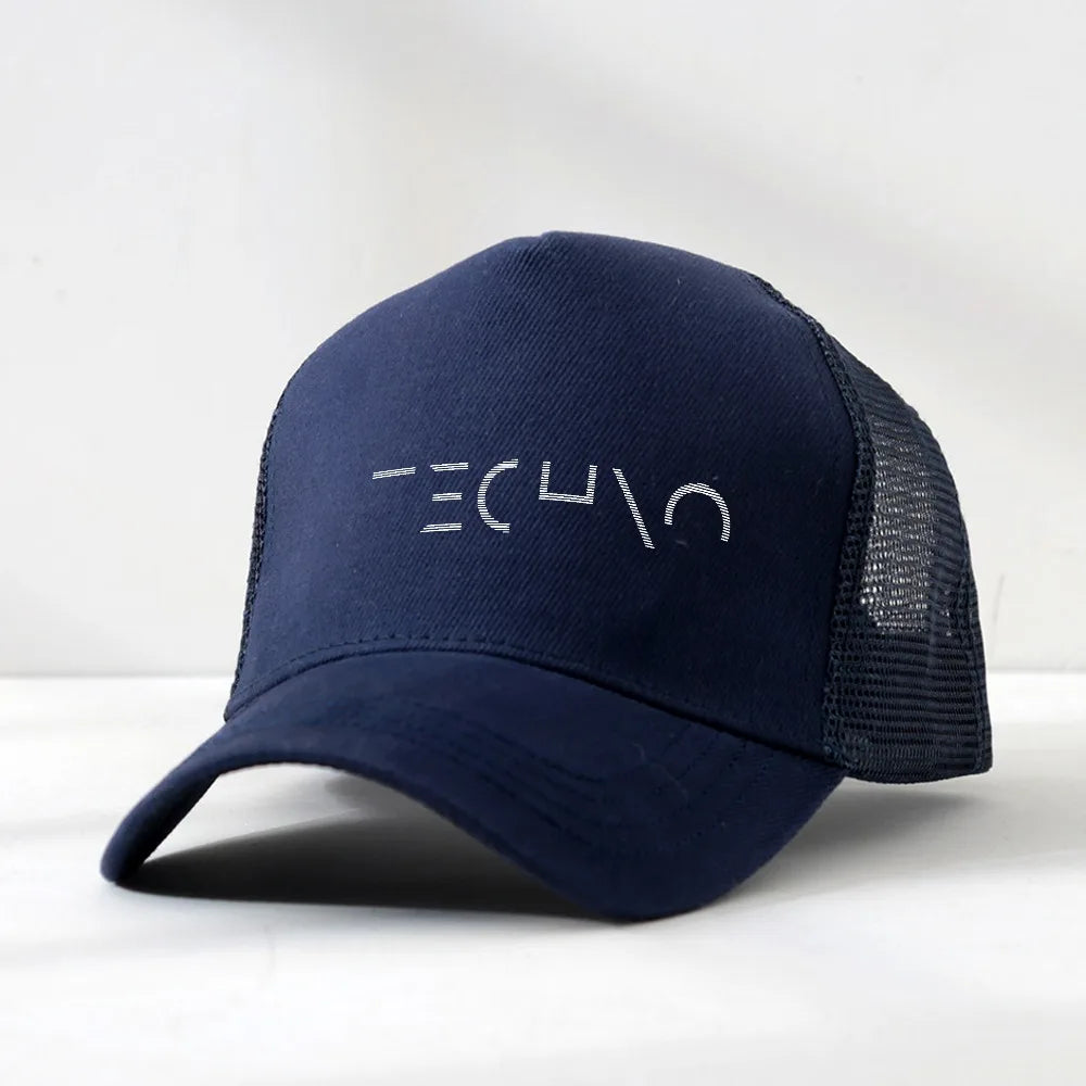 Techno Music Minimalist Design Baseball Cap