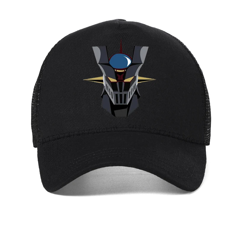 Mazinger z Anime Movie Robot Hat Men's Goldorak Baseball Cap
