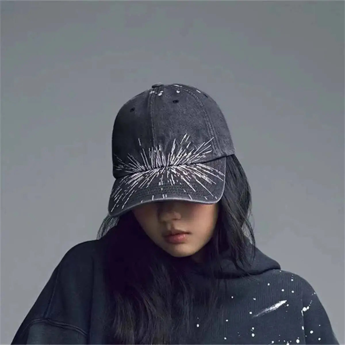 Kpop 3 Styles Washed Cotton Baseball Cap