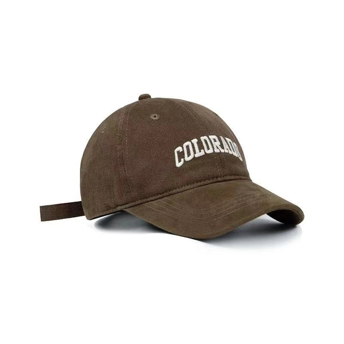 Soft Cotton Baseball Caps Solid Letter Embroidery Men Women