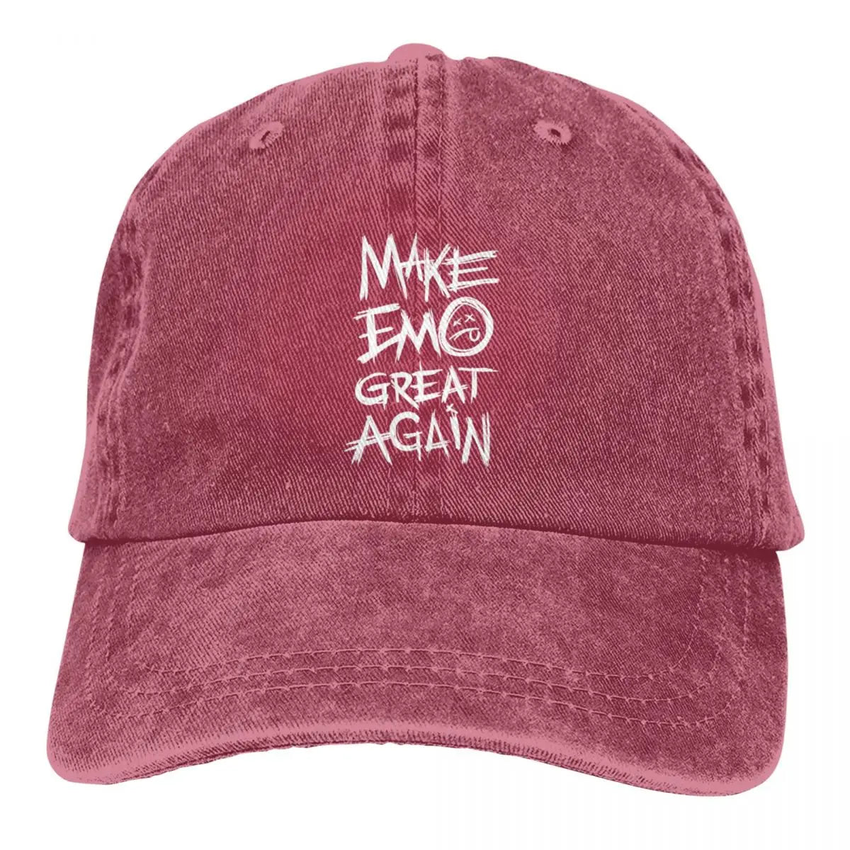Make Emo Great Again Young Outdoors A Baseball Cap