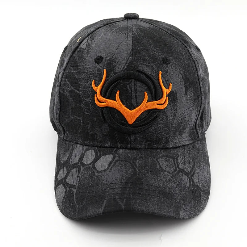 Antler Element Camouflage Baseball Cap