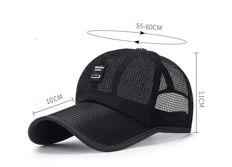 Summer Women Men Black White Baseball Caps