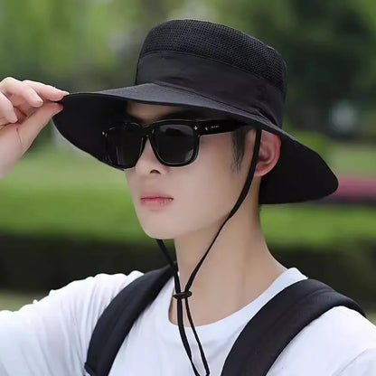 Fishing Waterproof Quick Drying Breathable Umbrella Cap Men