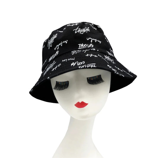 Double-sided Fisherman Bucket Hat for Men Women Summer Unisex Fashion Cap