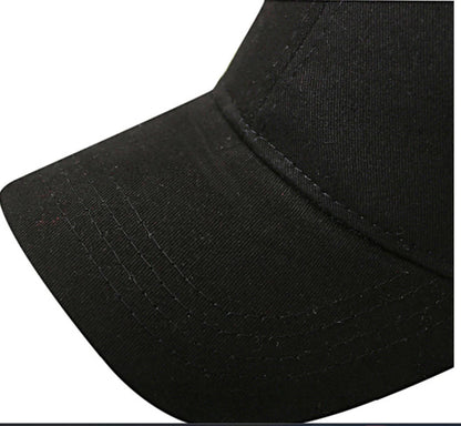 Summer Women's Hat, Ponytail Diagonal Baseball Cap, Cotton, Foreign Trade