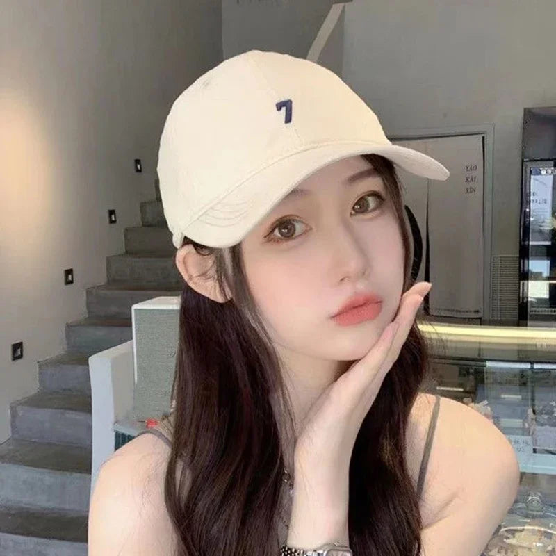 Number Embroidery Baseball Caps for Men Women