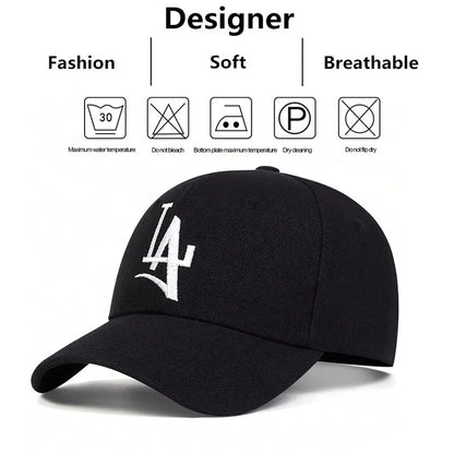 Unisex Personality LA Embroidery Snapback Baseball Caps Outdoor