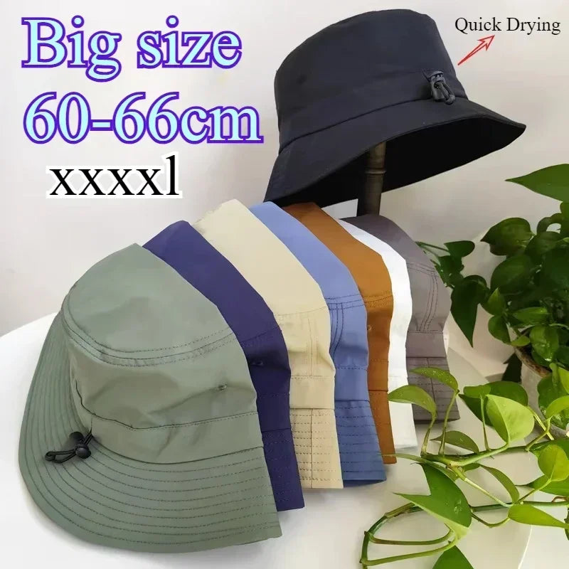 Extra Large Bucket Hats for Women Men Spring and Summer Quick Drying Fishing Hat