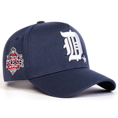 Unisex D Letter Embroidery Side Dummy Fresh Baseball Caps Spring Autumn