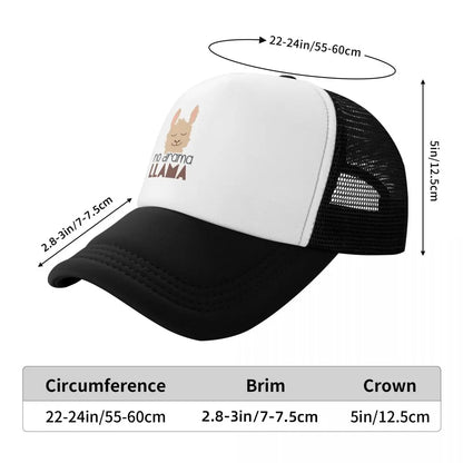 No drama Llama No prop Llama Baseball Cap