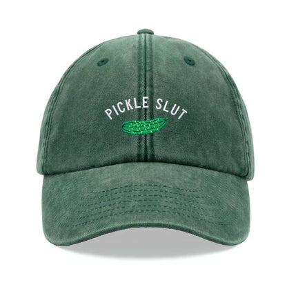 1pc Personality Washed Pickle Slt Baseball Caps for Men