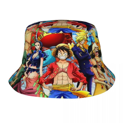 One Piece Tony Tony Chopper Bucket Hat for Women Beach