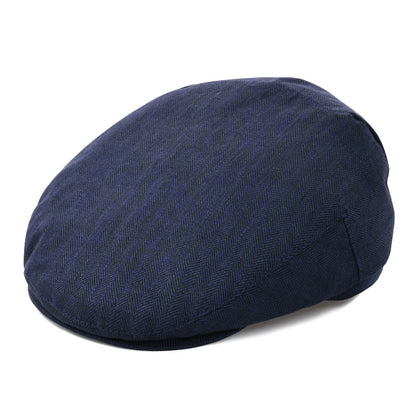 Natural Linen Flat Cap Lightweight Summer Cooling Eco-Friendly Newsboy Hat