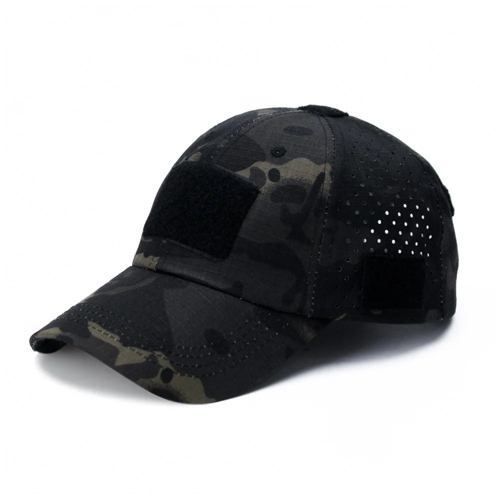 Athletic Casual Breathable Camouflage Baseball Cap for Men