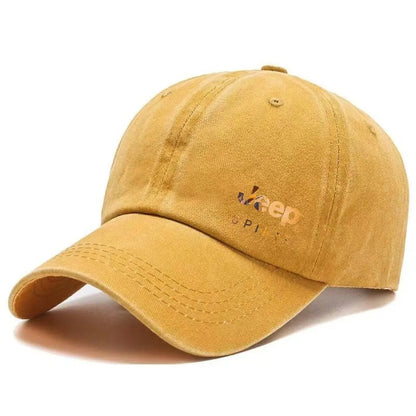 Jeep Vintage Washed Cotton Soft Top Duckbill Cap