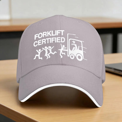 Forklift Certified Baseball Cap