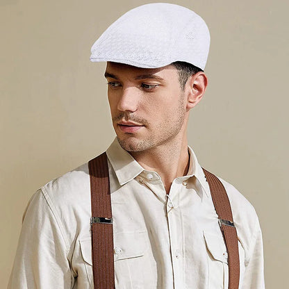 Summer Breathable Berets Men