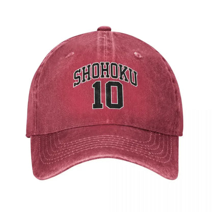 Retro Shohoku Slam Dunk Anime Cartoon Baseball Caps Men Women