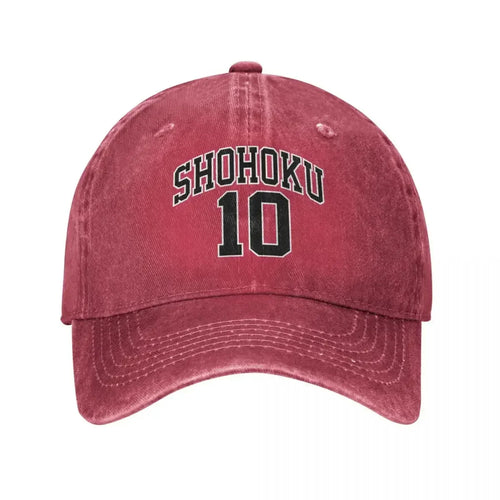 Retro Shohoku Slam Dunk Anime Cartoon Baseball Caps Men Women