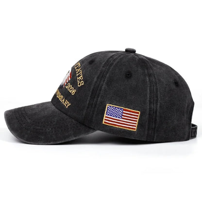 Flag USA Eagle 250th Anniversary Baseball Cap
