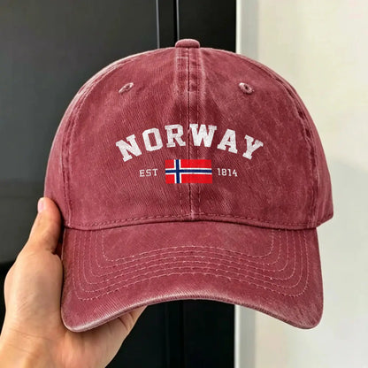 Flag Independence Day Sun Baseball Cap