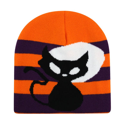 Y2k Letter Butter Knit Hats Skullies Beanies Autumn Winter Warm Hat