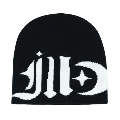 Y2k Letter Butter Knit Hats Skullies Beanies Autumn Winter Warm Hat