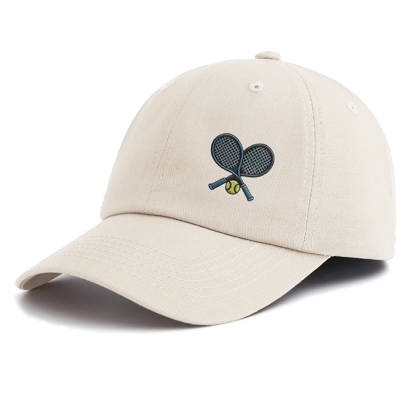 1pc Tennis Print  Baseball Cap for Adults
