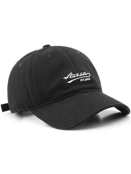 Unisex All Season Wearing Pure Cotton Letter Fashionable Baseball Cap
