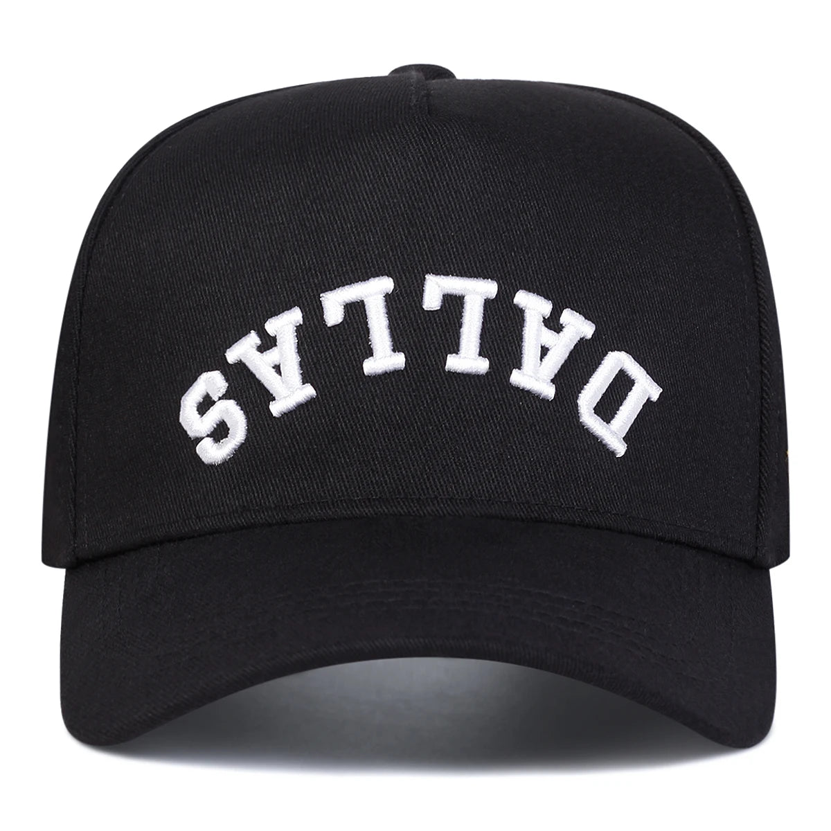 Unisex DALLAS Letter Embroidery Baseball Caps Spring Autumn Outdoor Adjustable Casual Hats Dad Hat Sunscreen Hat