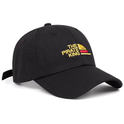 Pop One Piece Luffy Pirate King Dad Hat Embroidery Baseball Cap Snapback Unisex Outdoor Leisure Caps Gifts