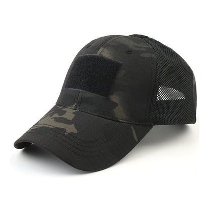 Outdoor Multicam Camouflage Cap Mesh Tactical Airsoft Fishing Hunting Hiking Baseball  Hat