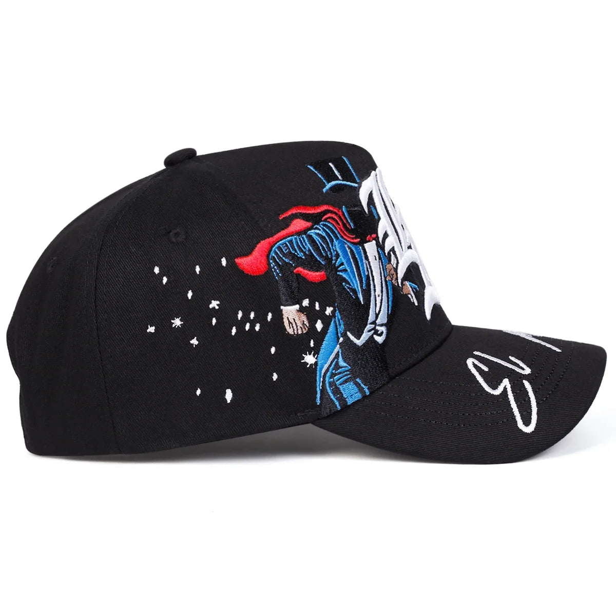 Unisex Gothic LA Magician Embroidery Baseball Caps Spring Autumn