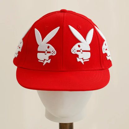 Cute Rabbit Coconut Embroidered Baseball Hat