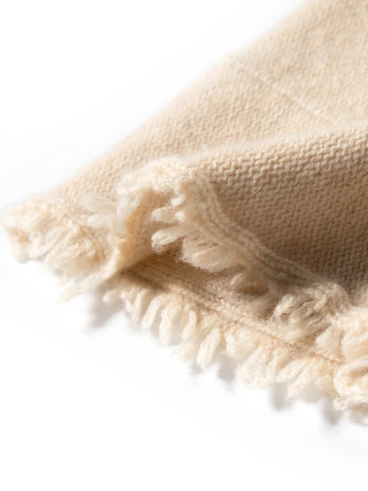 Men Unisex Autumn Winter Cashmere 35% Cap Knit Bell Hat