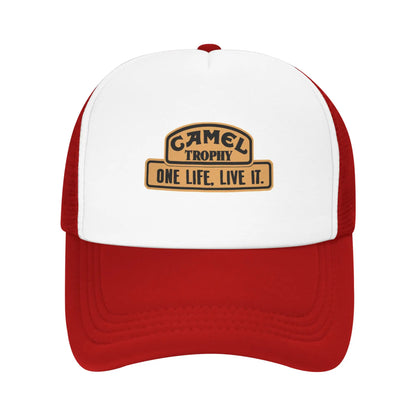 Camel Trophy Print Baseball Cap For Men Women Funny Breathable Hat