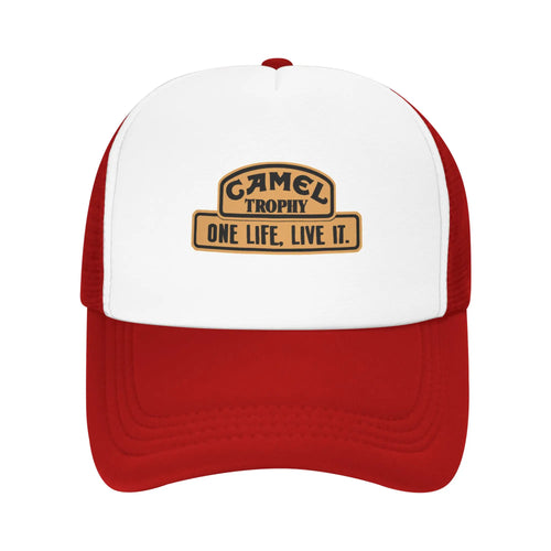 Camel Trophy Print Baseball Cap For Men Women Funny Breathable Hat
