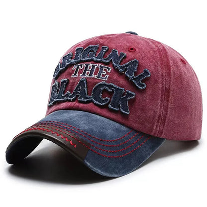Hat Men's  Washed  Denim Cap Korean Version Outdoor