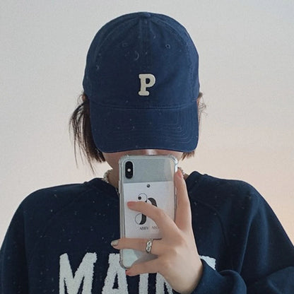 C Logo Baseball Cap For Spring And Summer Sun Protection