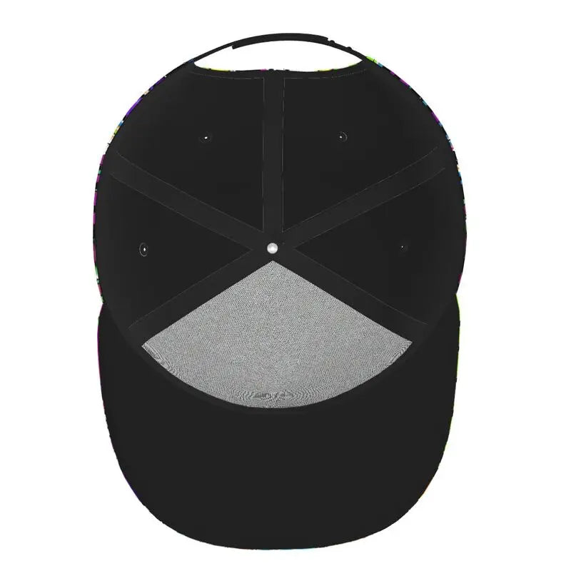 Hip Hop Street Graffiti Snapback Hat Flat Bill Hat Sports Street Graffiti Adjustable Flat Brim Sun Cap