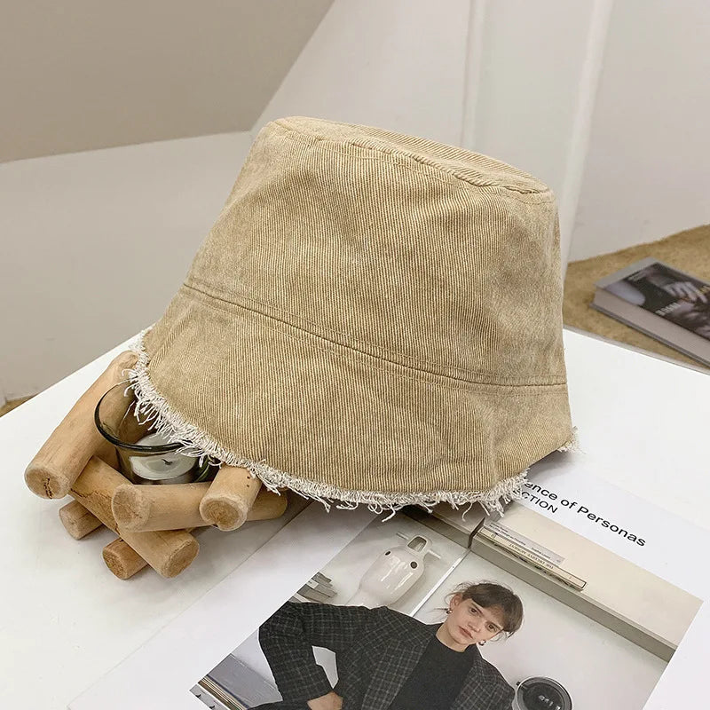 Irregular Brim Cowboy Caps for Women