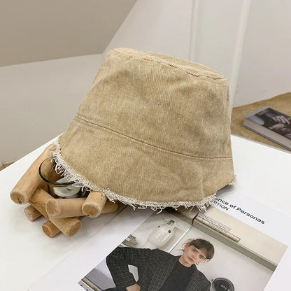 Irregular Brim Cowboy Caps for Women