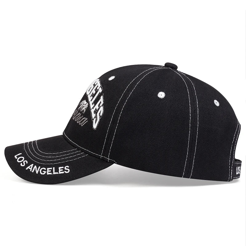 Losangeles Bear Embroidered Baseball Hat Men's