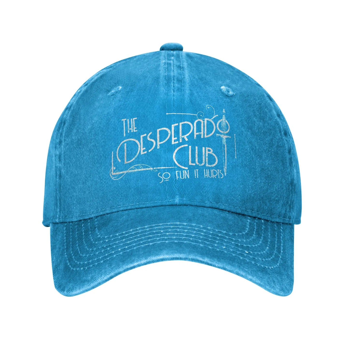 The Desperado Club Sign Sci-Fi Book Washed Baseball Cap