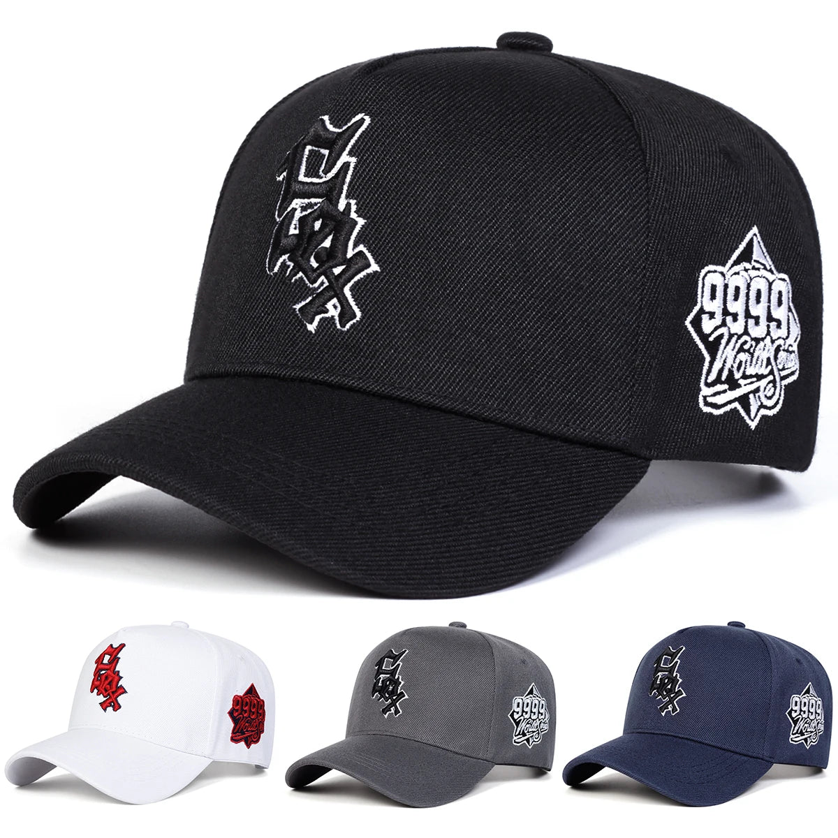 Unisex Sox Letter Embroidery Baseball Caps Spring Autumn Outdoor