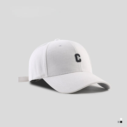 Hard-Top C Letter Baseball Cap Men Women's