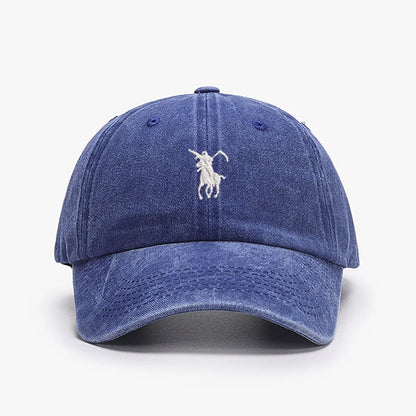 Embroidery Design Grim Reaper Japan Baseball Caps Men Women Soft Cotton Washed