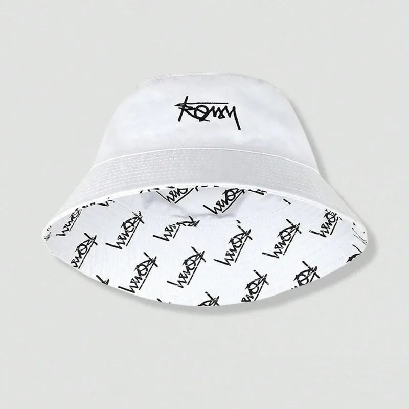 Embroidered Printed Fisherman Hat Men And Women